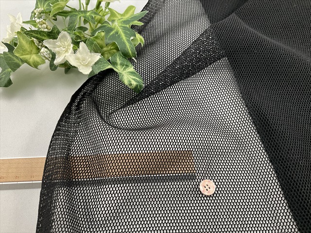 メッシュチュールブラック