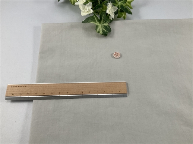 コットンタイプライターアイスグレージュ