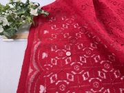 今月の目玉商品両耳スカラップレースレッド