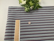 柔らか双糸天竺ボーダーブルーグレー