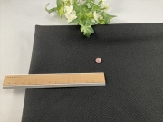 綾織りウールブラック