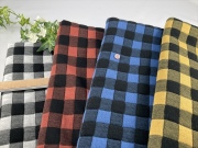 キルトニットブロックチェック