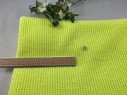 蛍光ワッフルニット