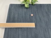 ムラ糸スラブ調デニムネイビー