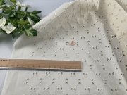 綿ローンレースリボン生成り