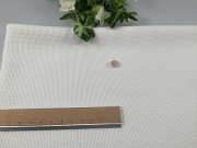 マイクロワッフルニットオフホワイト