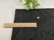 コットンカットジャガードブラック