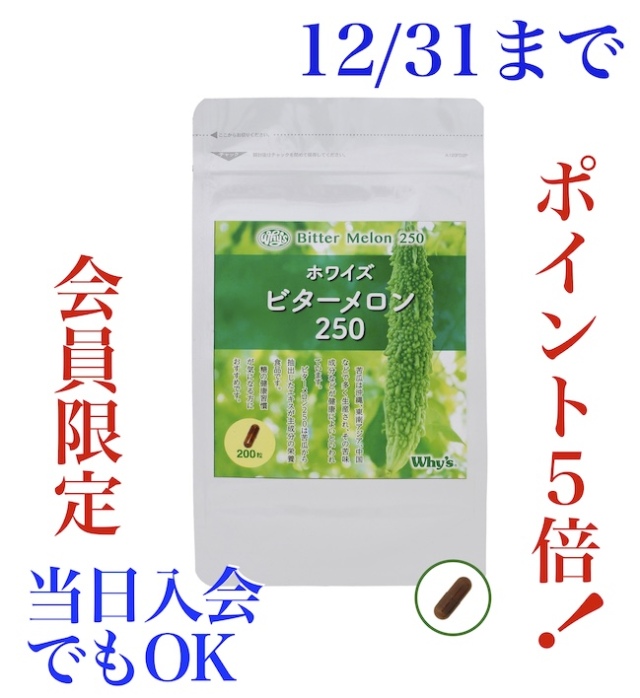 ビターメロン250キャンペーン画像12月