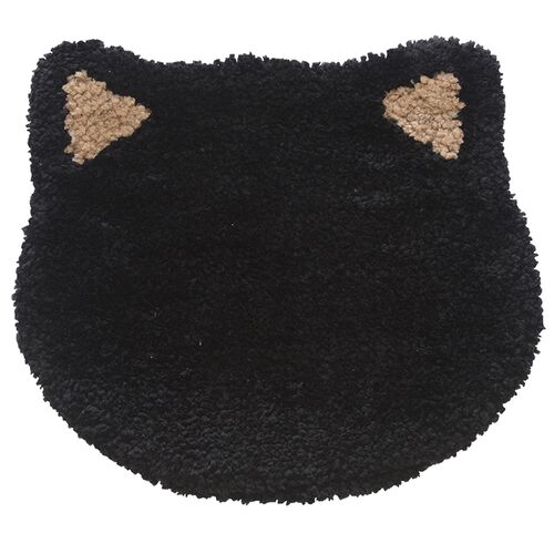 ねこチェアパッド（クロ）