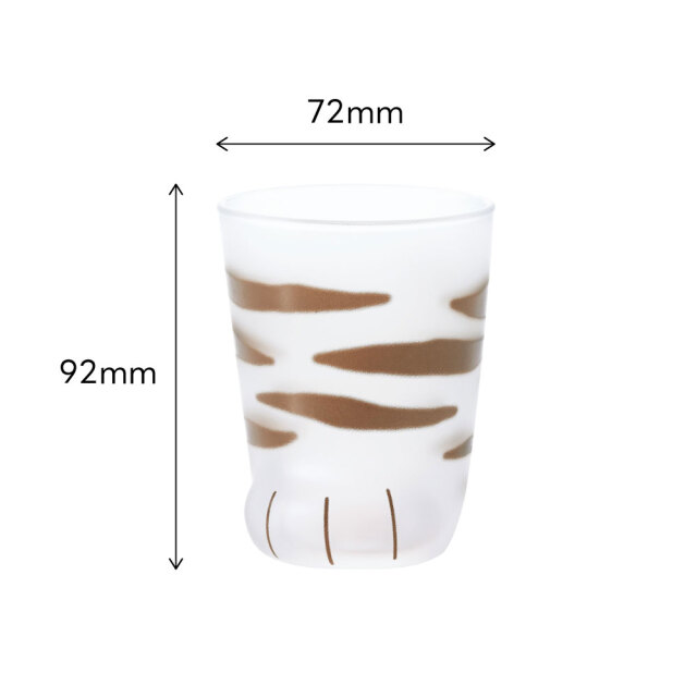 猫足グラス 子猫（トラ） | コスモウォーター会員さま専用オンラインストア