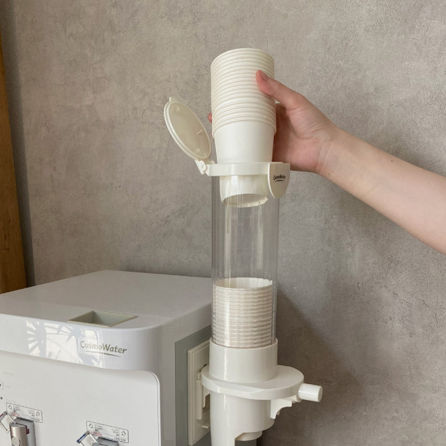 カップディスペンサー7オンス（ホワイト） | コスモウォーター会員さま