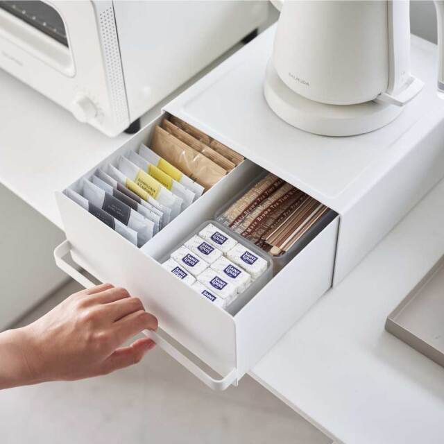 引き出し付きサーバーラック（ホワイト） | コスモウォーター会員さま