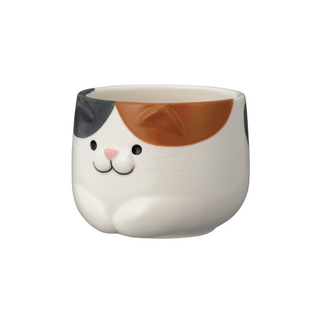 ほっこり猫湯呑み