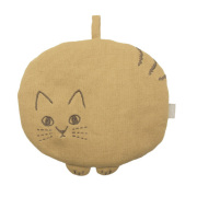 ねこの2WAY鍋つかみ（キャメル）