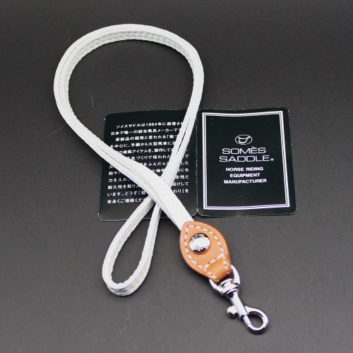 【 堅牢でエレガント 　提げ時計用 　SOMES × SPQR 別注　高級革製ストラップ ６５cm 】　　しなやかでありながら堅牢で美しい・グレージュ 【30本限定製造】