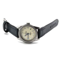 【SPQR公式サイト限定 カスタマイズ 】　SPQR  masterpiece BLU　初代復刻版文字盤アイボリー × ＳOMESティールグリーンバンド【限定5本】