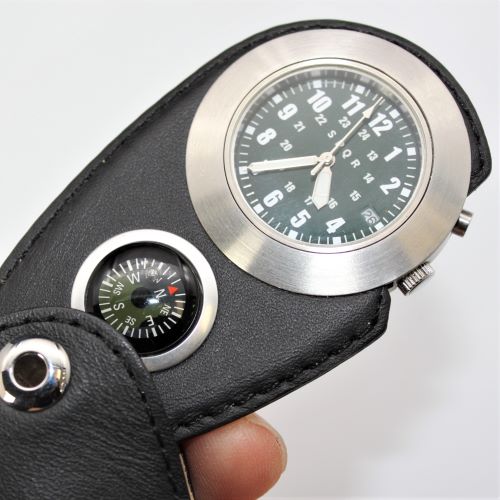 すずらん 【3個セット】SPQRスポール ３針コンパス付ウォッチ ELライト