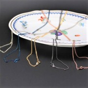 ナースウォッチ用  　S P Q R 特選　  ネックチェーン単品　５カラー　　シルバー・ブルー・イエローゴールド・ブラック・ピンクゴールド