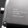 【世界同時発売  シリアルNO.  001／500】　世界初 24時一本針　当社保存品　五十嵐威暢 ダブルフェイス   「DUAL TIME 12＋24」×  SOMES別注 レザー＋三つ折れ　【限定1本】