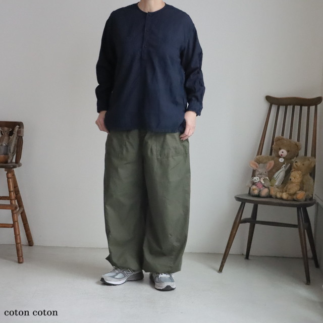 LTD188 Veritecoeur 　ワイドベーカーパンツ