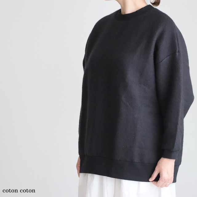 LA435　LABORATORY 　フリースワイドプルオーバー　2色