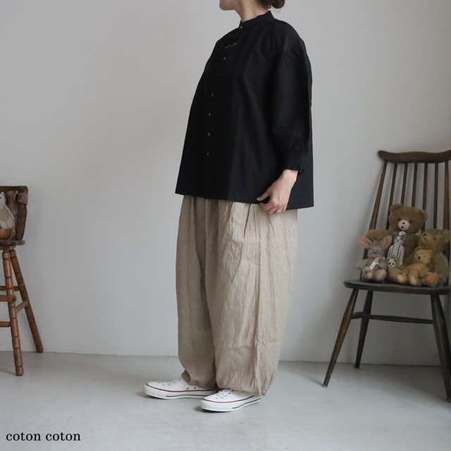 G1164　Gauze# 　リネンAmeriパンツ　２色　