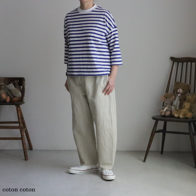 VCC528 veritecoeur 1×1.5 ボーダーS/S　3色