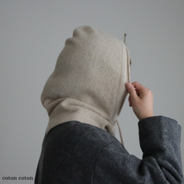 2701CU001252 　buoy buoy LUMB WOOL/Ca BALA CLAVA