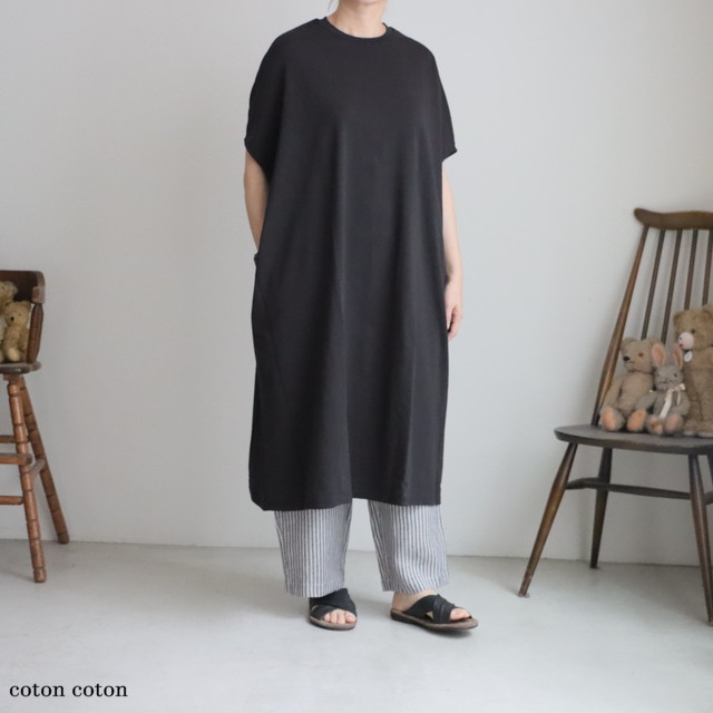 GT171CT087 GALERIE TISSU  オーガニック空紡天竺 BIG OP