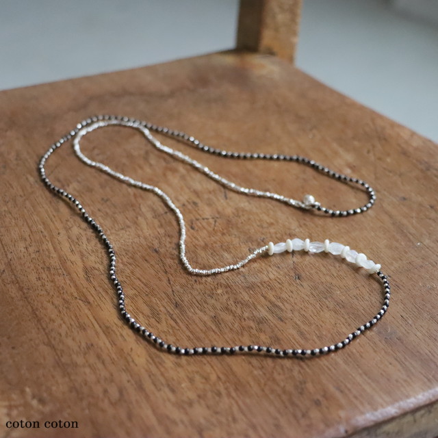 18-SS-N08 ciika  rhythmネックレス（L）3色