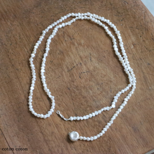 21AWN03 ciika grain ネックレス（L）