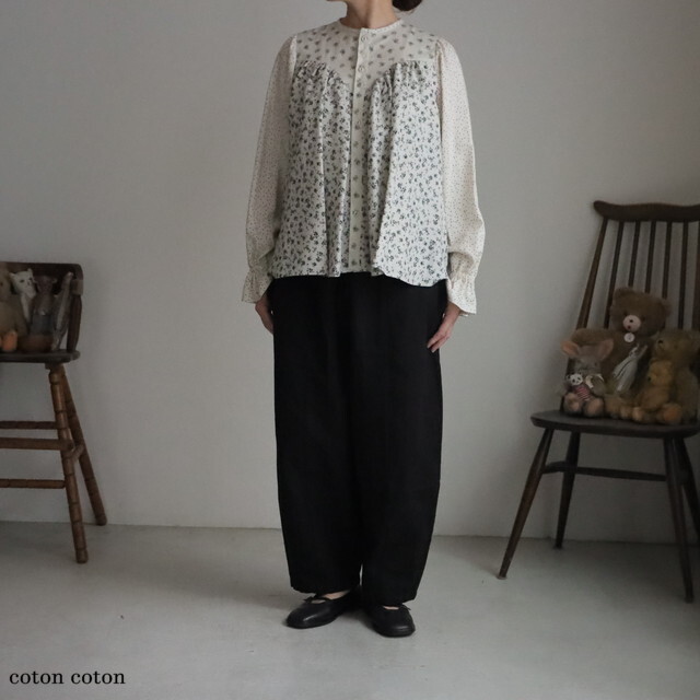 mj009 mudoca 相槌のこえ ブラウス 2色