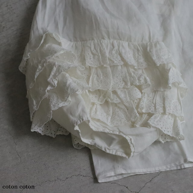 Gauze# レースフリルスリーブカシュクール 新品未使用品完売品　最初価格♡ Gauze#｜レースフリルスリーブブラウス - くらすこと(クラスコト