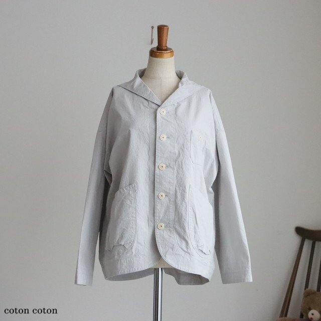 61JK22　快晴堂  Girl's ヴィンテージ馬布 セーラーカバージャケット　2色