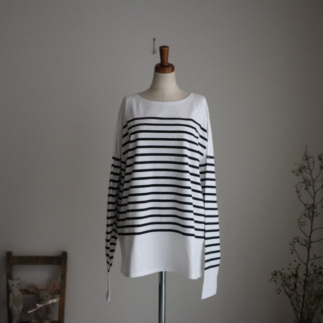 FC037 veritecoeur Le minor x Veritecoeur ボーダーL/S ３色