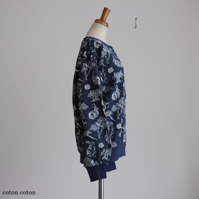 marble SUD マーブルシュッド　ツバメカーディガン　ネイビー mole haniwa C／D | marble SUD (Women/大きい