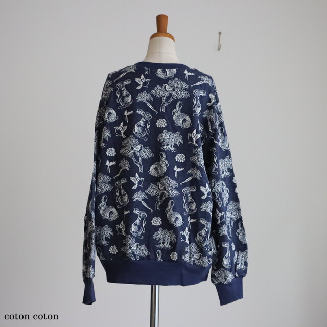 marble SUD マーブルシュッド　ツバメカーディガン　ネイビー mole haniwa C／D | marble SUD (Women/大きい