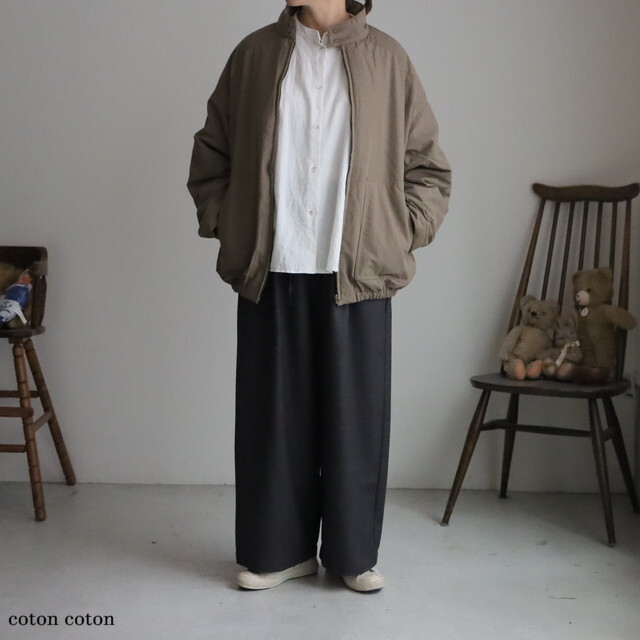 VC2779U  Veritecoeur  ユニセックスパデッドブルゾン　２色