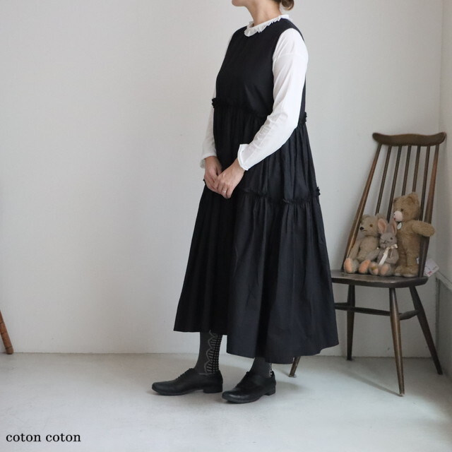 Gauze# レースフリルスリーブカシュクール 新品未使用品完売品　最初価格♡ G1060 Gauze＃ フリルノースリーブワンピース