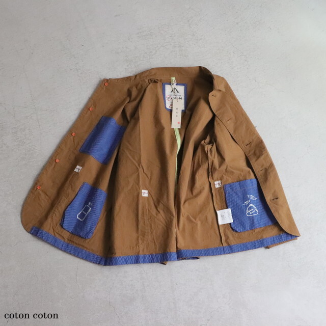 快晴堂謹製　完売美品　ノルウェーの妖精　パーカー　ベージュ　3+ 53JK07 快晴堂 Girl'sヴィンテージ馬布カバージャケット