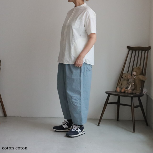 53P11 快晴堂 Girl's ヴィンテージ馬布ふわふわタックパンツ