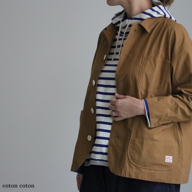 53JK07　快晴堂　Girl'sヴィンテージ馬布カバージャケット 2色