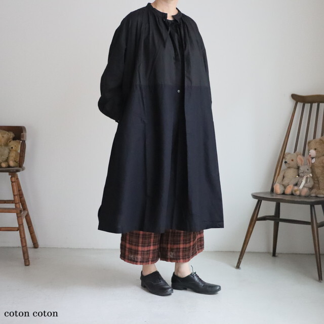 13218085　Vlas Blomme  C/L High Count 2Wayドレス  2色