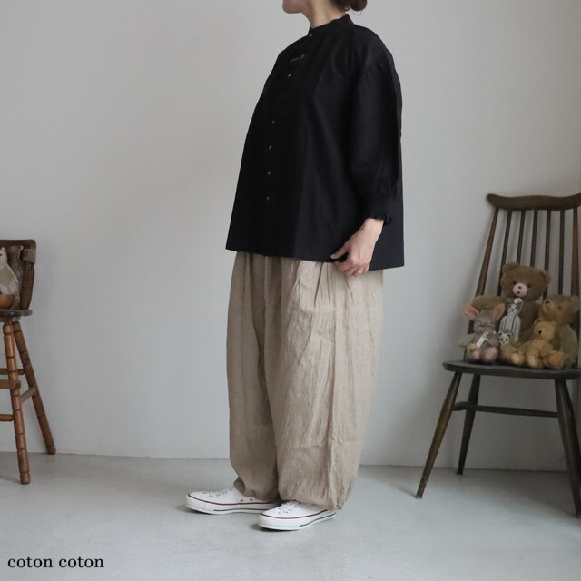 G1164　Gauze# 　リネンAmeriパンツ　２色　