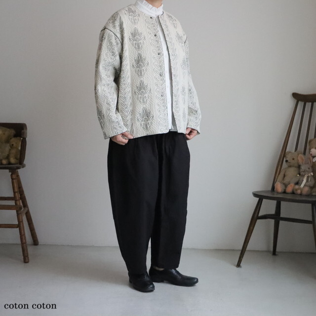 6301JK002252 qiri boutis jacquard ジャケット