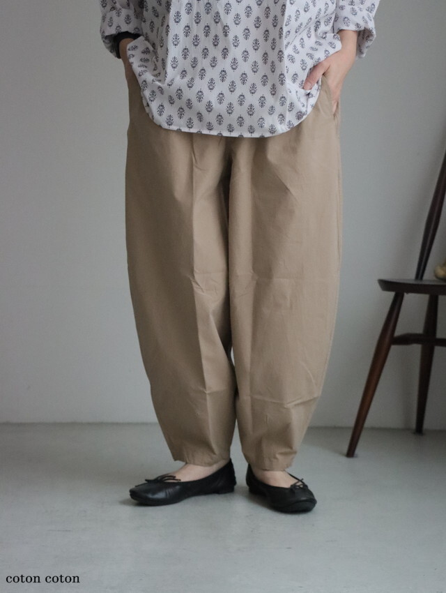 FJW403　miiThaaii コットンカンガナパンツ　3色