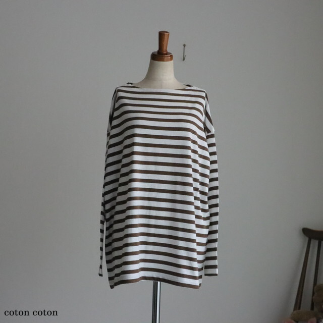 VCC529 veritecoeur 1×1.5 ボーダーL/S　2色