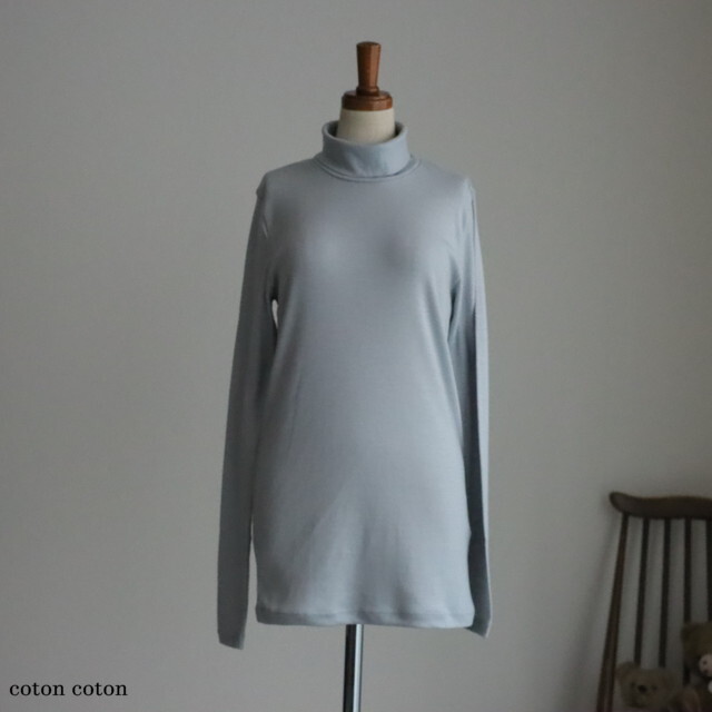 P90629 prit   1/60スーパー100ウールフライス タートルネック