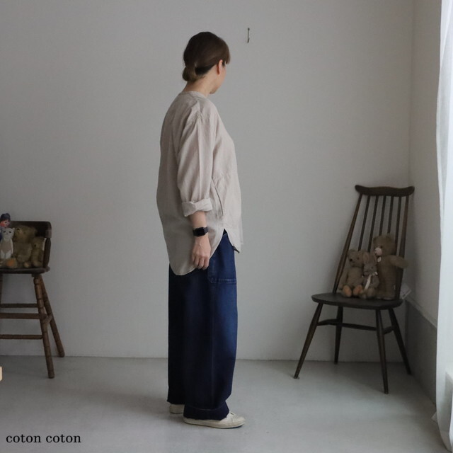 VC2693 Veritecoeur デニムユーティリティパンツ