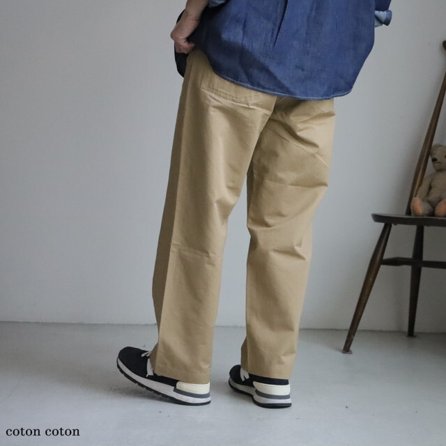 パンツ HTS COTTON/LINEN KERSEY BAKER PANTS パンツ HTS COTTON/LINEN KERSEY BAKER PANTS パンツ HTS COTTON